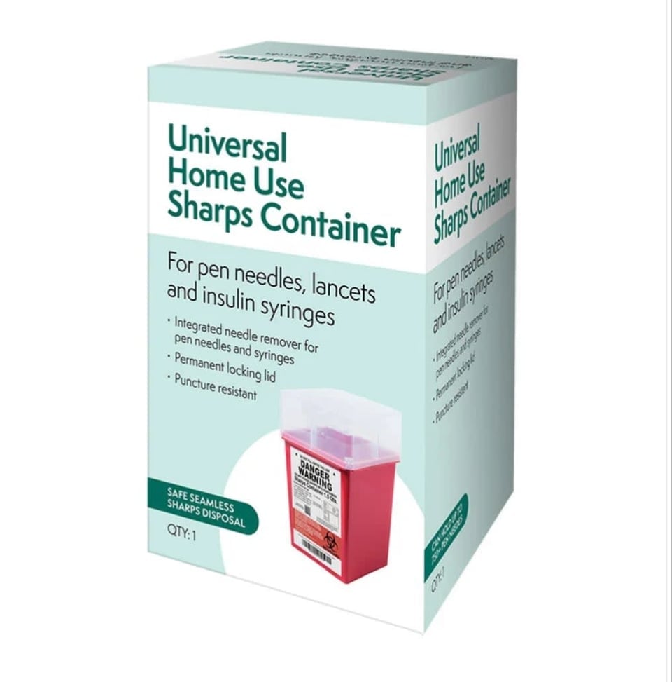 Universal Home Use Sharps Container