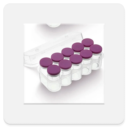 Vial Storage Box - Holds 10 - 10ML Vials