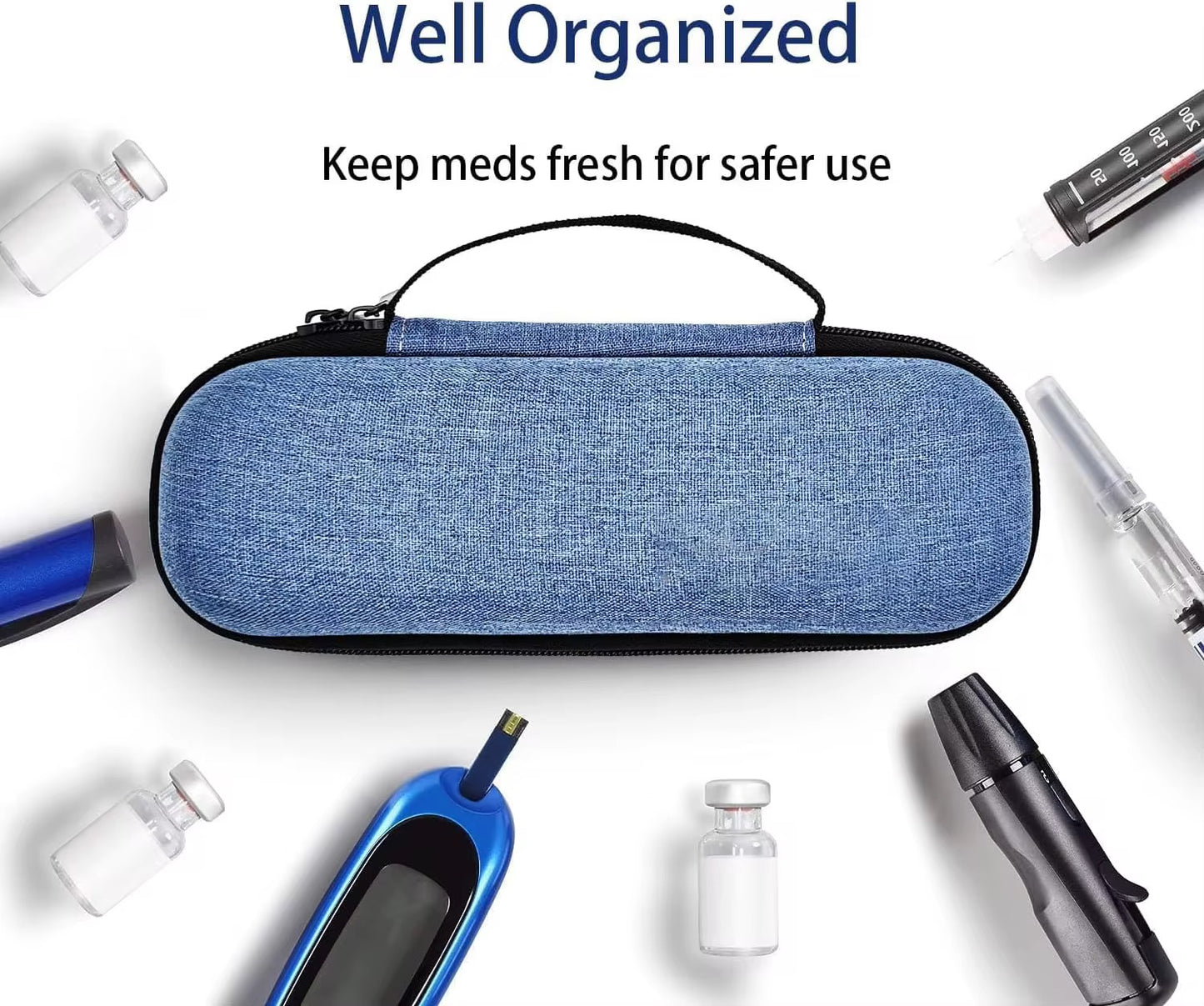 Portable Travel Case with Cool Pack