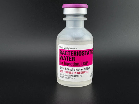 Hospira Bacteriostatic Water 0.9% Solution MDV 30mL