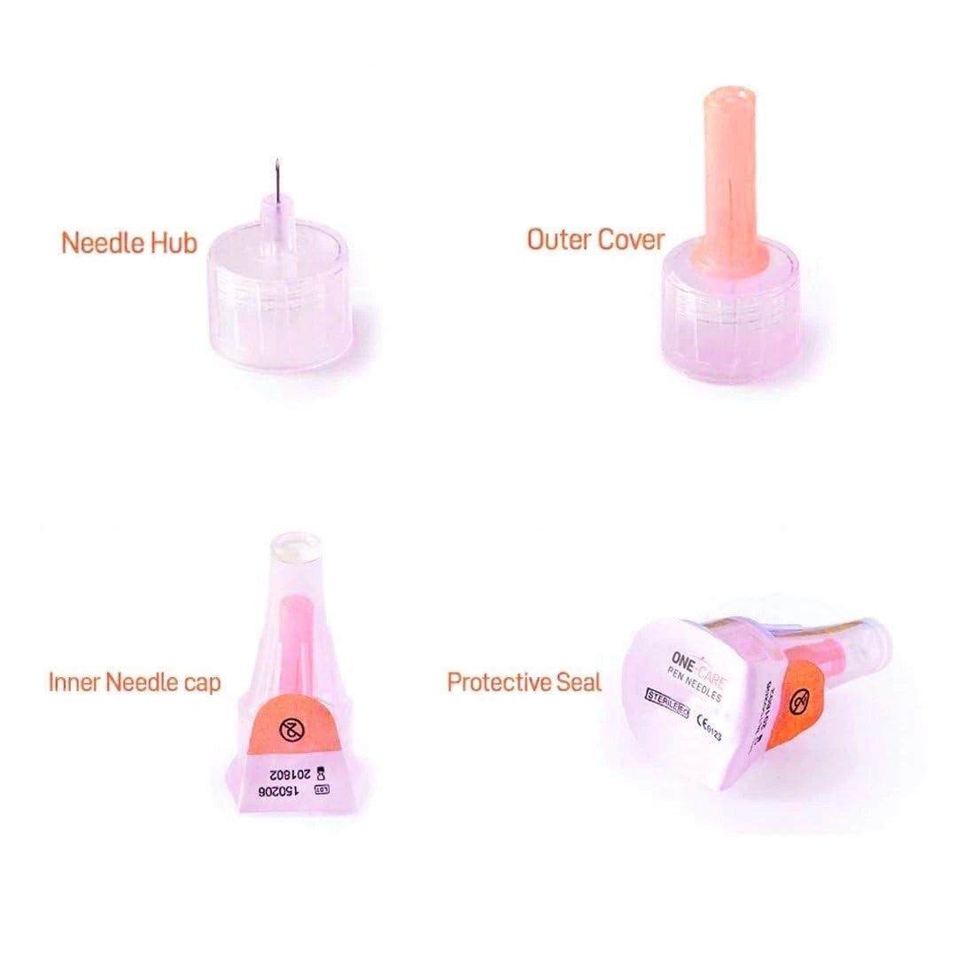 Pen Needles for our V2 Peptide Pen - 31 Gauge, 5/16”, 8mm - 10 PACK