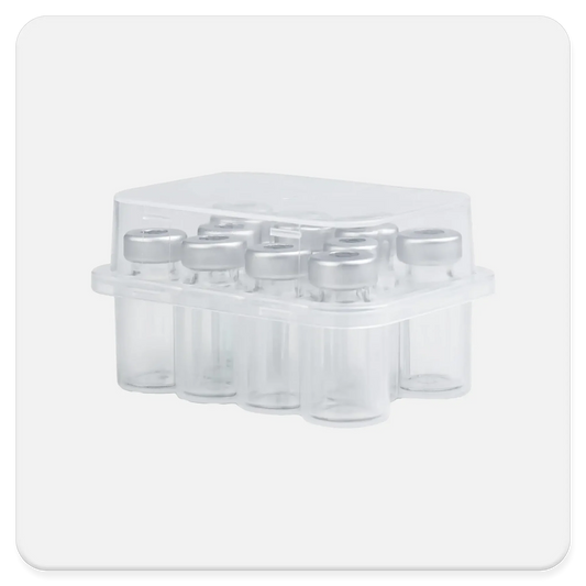 Vial Storage Box - Holds 10 - 3ML Vials