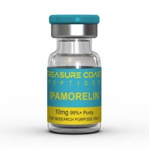 Ipamorelin laboratory research material vial