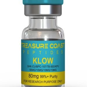 KLOW - BPC-157 / TB-500 / KPV / GHK-Cu Blend – 80mg (10mg / 10mg / 10mg / 50mg)