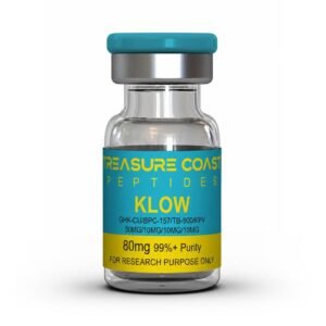 KLOW - BPC-157 / TB-500 / KPV / GHK-Cu Blend – 80mg (10mg / 10mg / 10mg / 50mg)