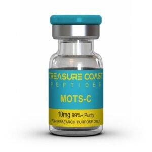 MOTS-C research material vial in 10MG and 40MG sizes