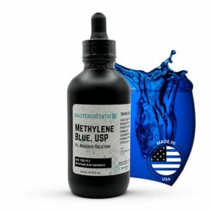 Methylene Blue Pharmaceutical Grade 3.75 fl oz, USA Made Pure 1% Aqueous Solution 110 mL,